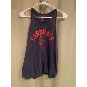 St.Louis Cardinals Girls XL Gray Tank Top